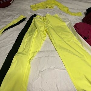 Vibrant Yellow Women's Track Pants
